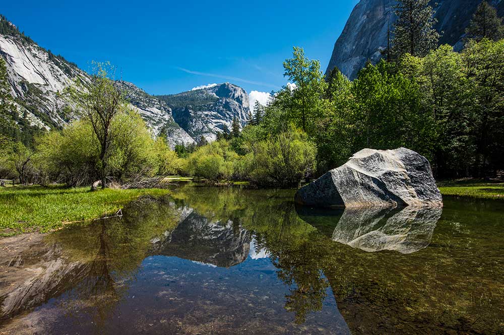 Mirror late in Yosemite