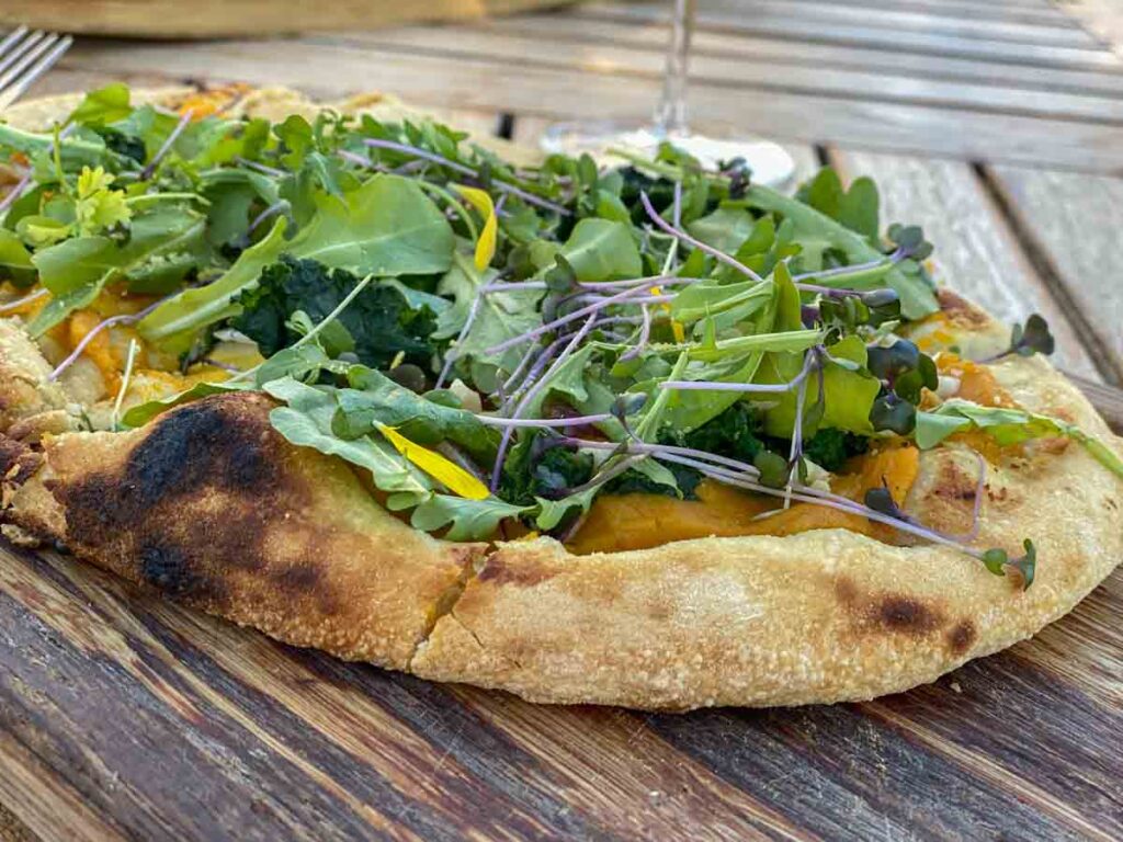 Fairytale winery flatbread pizza