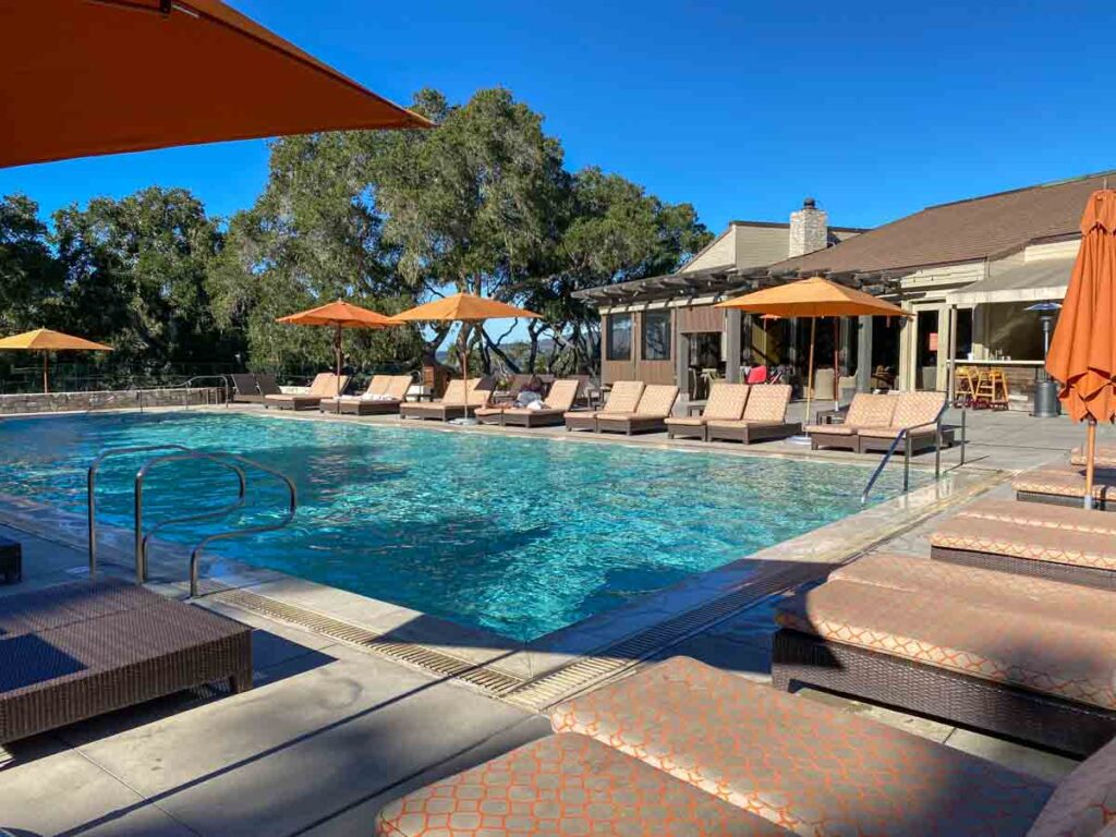 Carmel Valley Ranch pool area