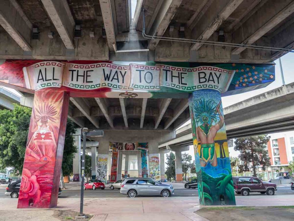 Chicano Park Way to the Bay Mural