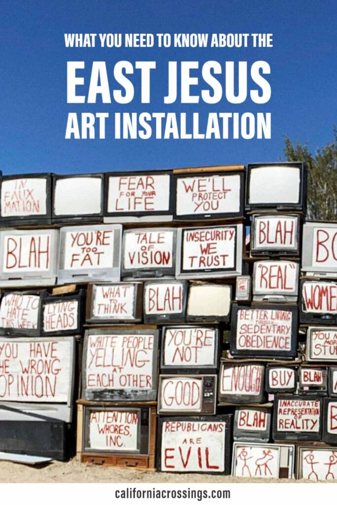 What you need to know about the East Jesus art installation