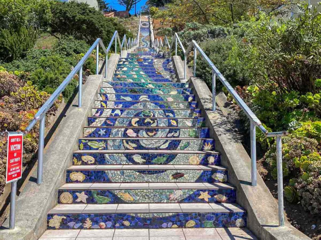 16 Street tiled steps in SF