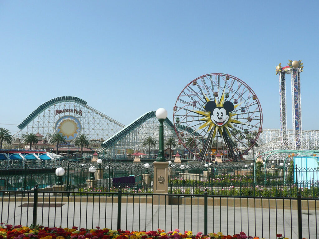 Disney Adventure Park ferris wheel