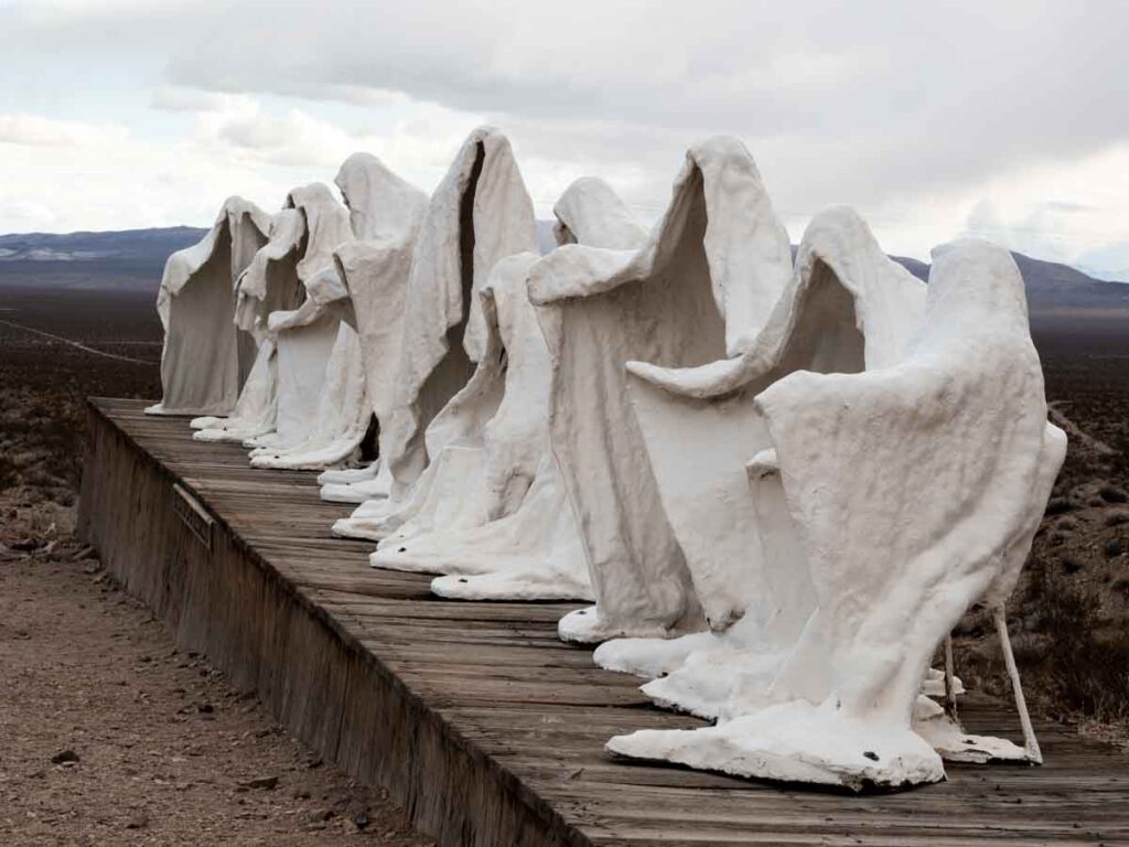 Goldwell Open Air Gallery Last Supper 12 Apostles sculpture