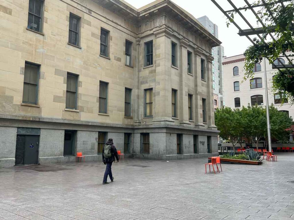 The old San Francisco Mint building