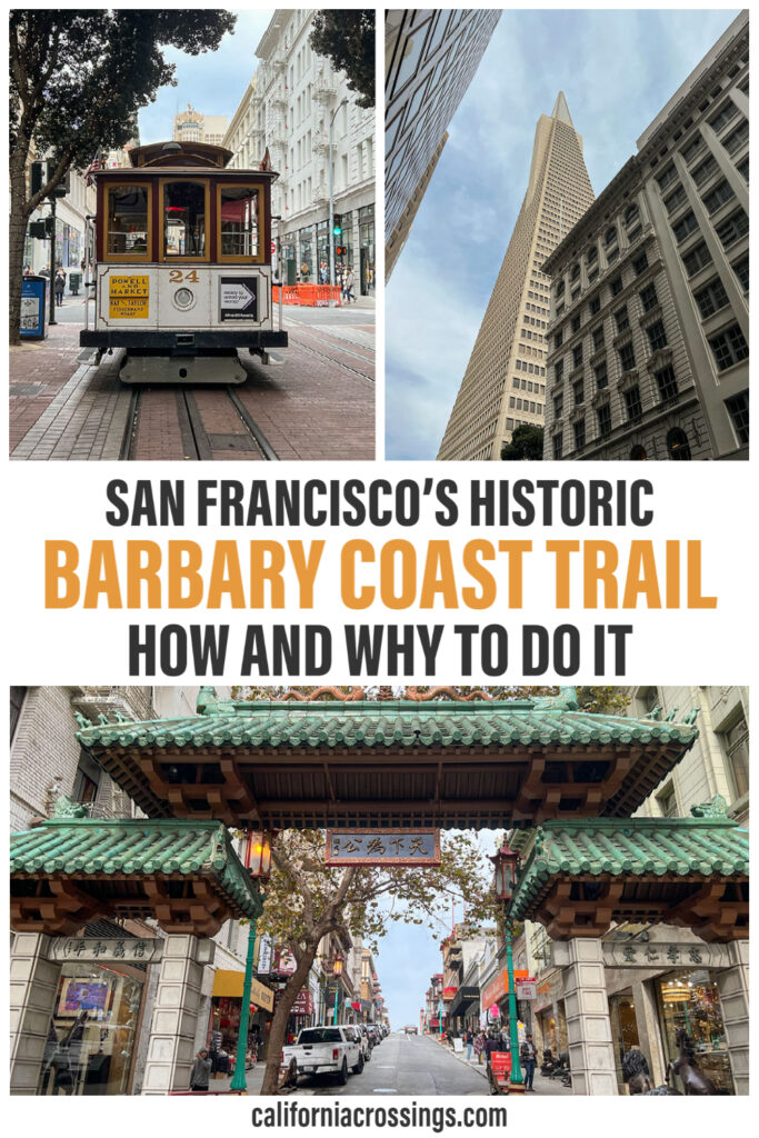 San Francisco Barbary Coast trail- how and why to do it