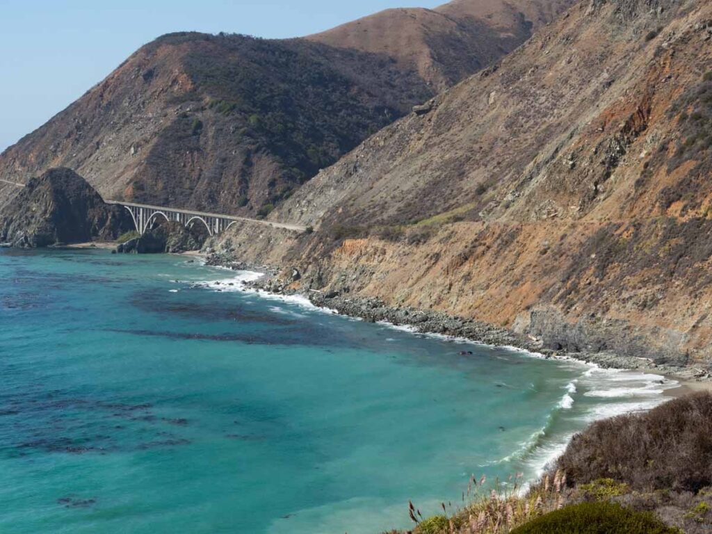 Big Creek bridge in Big Sur