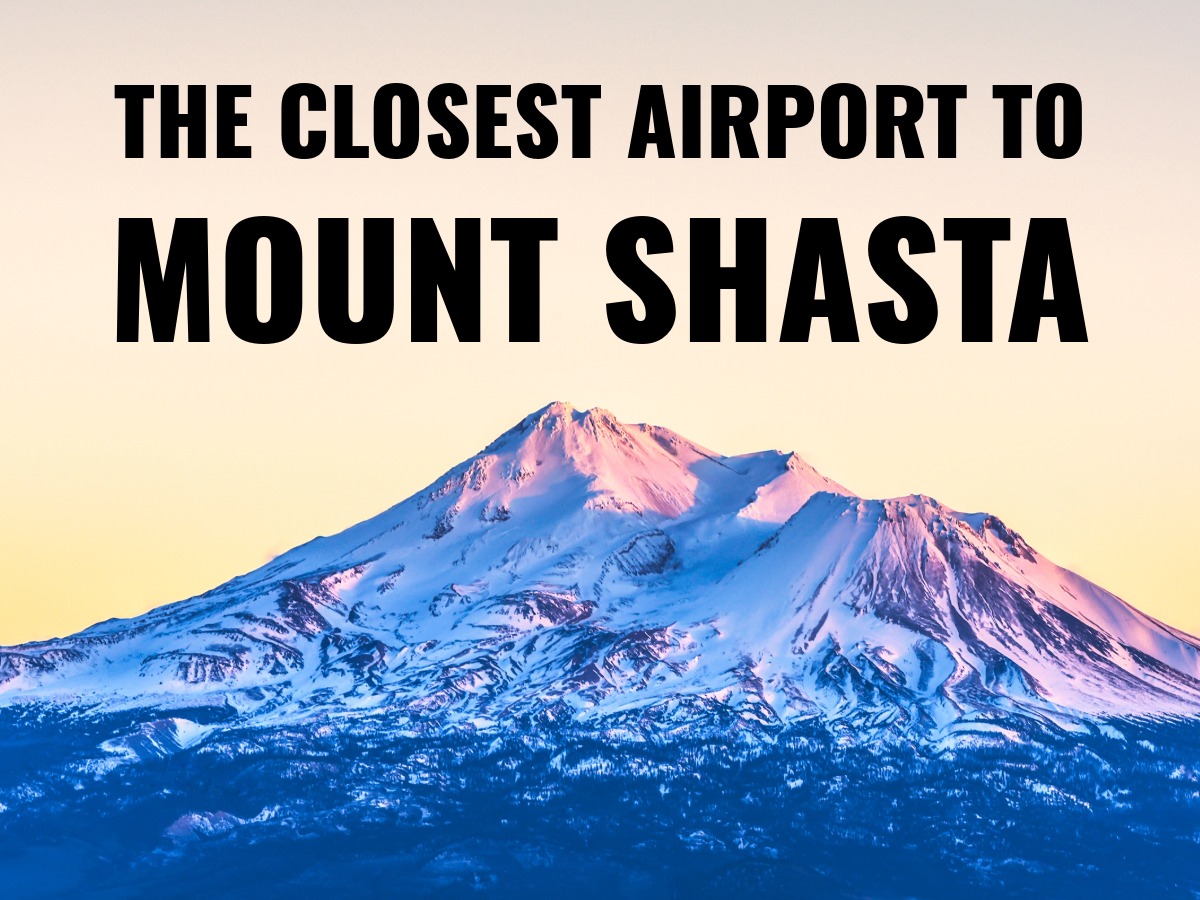 closest airport to mount shasta