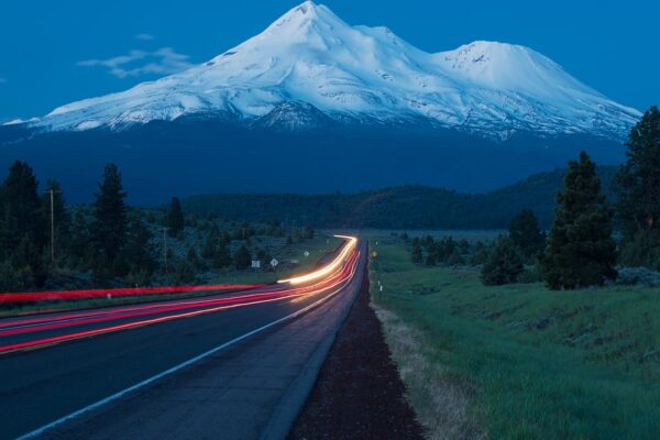 Mount Shasta Night Drive