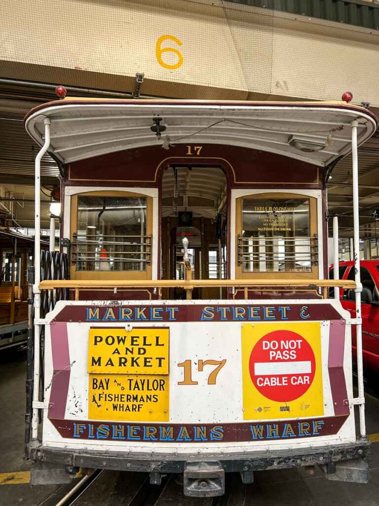 The Cable Car Yard on Mason.