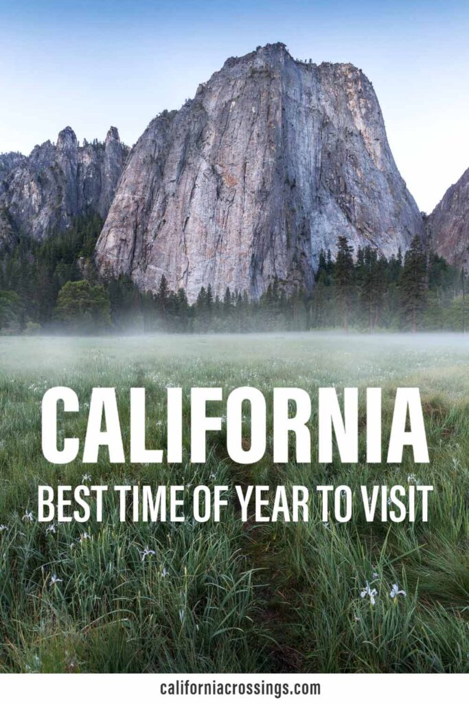 California, the best time to visit